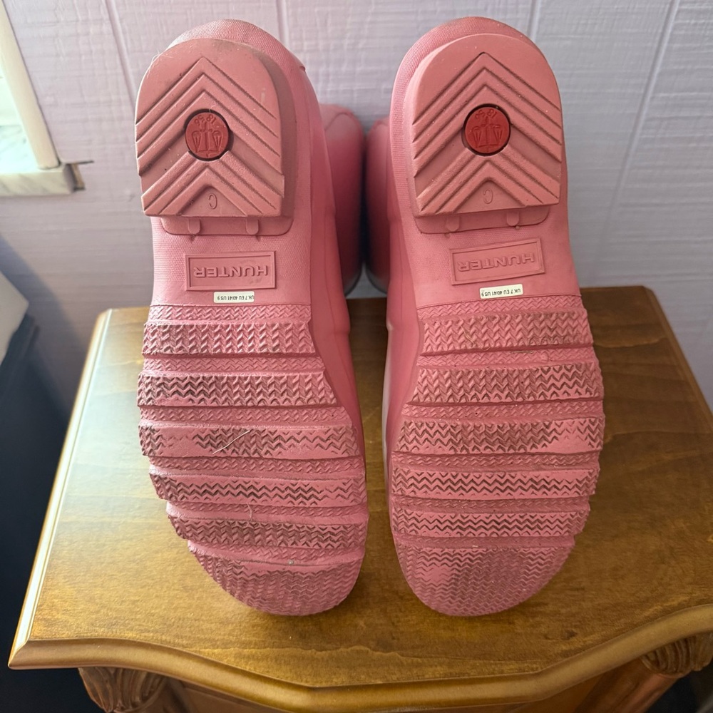 Hunter Original short matte pink rain boots - Picture 5 of 7